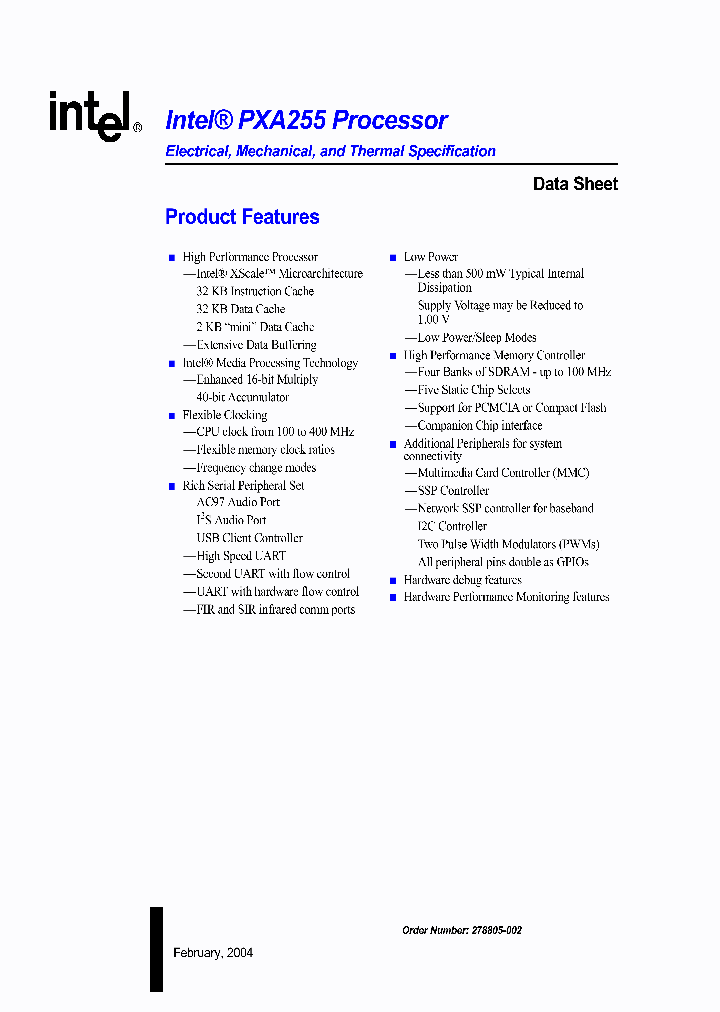 PXA255_6991187.PDF Datasheet