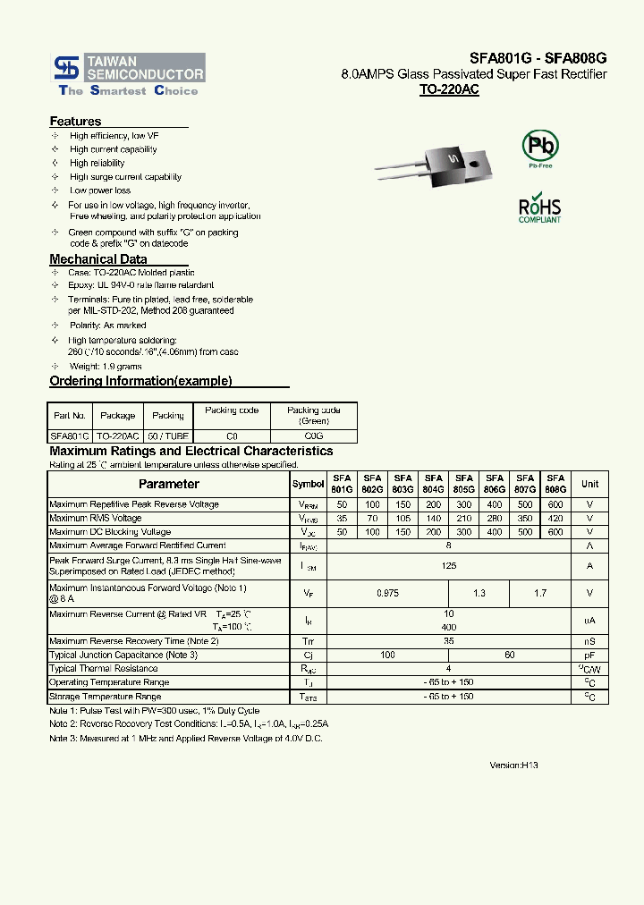 SFA801G13_7003736.PDF Datasheet