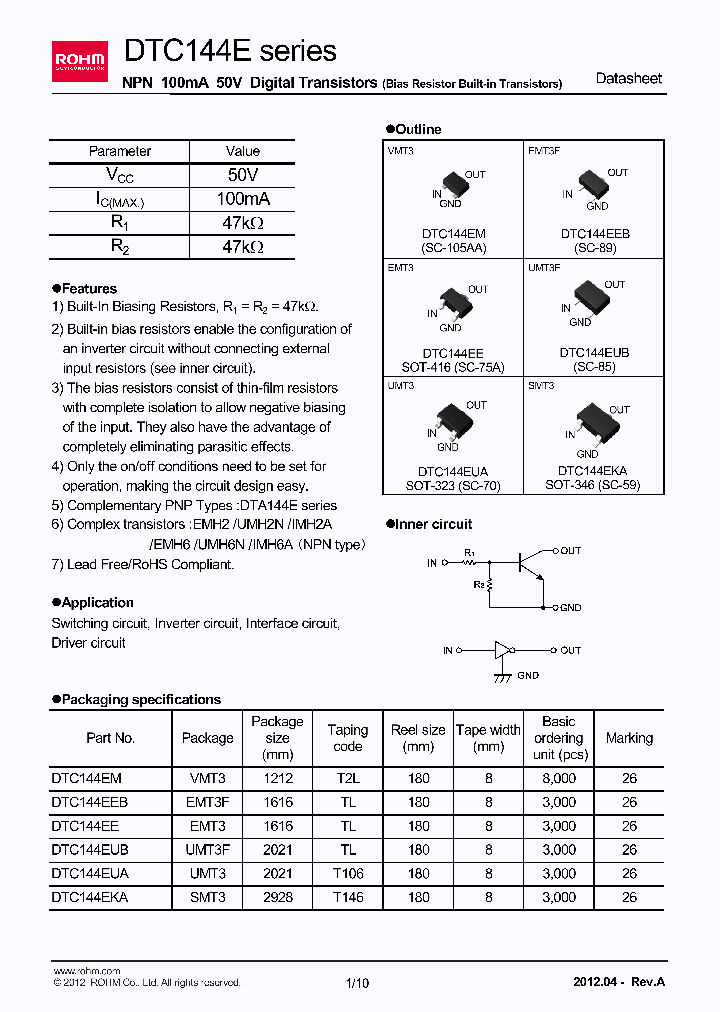 DTC144E_7005197.PDF Datasheet