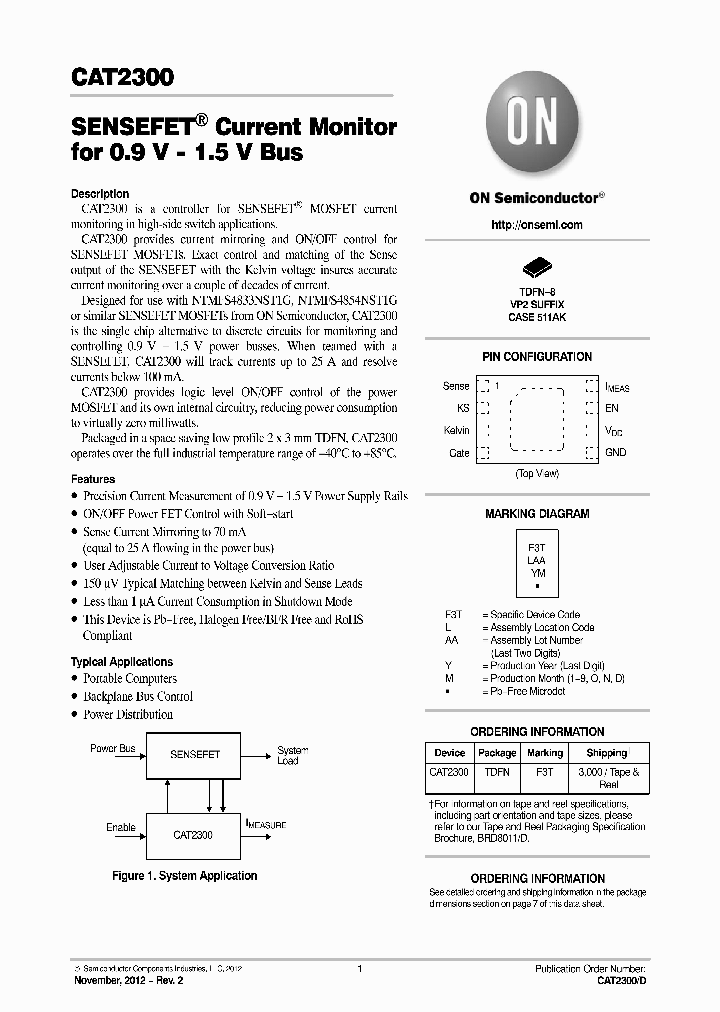CAT2300_7005758.PDF Datasheet