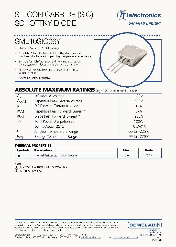SML10SIC06Y_7011307.PDF Datasheet