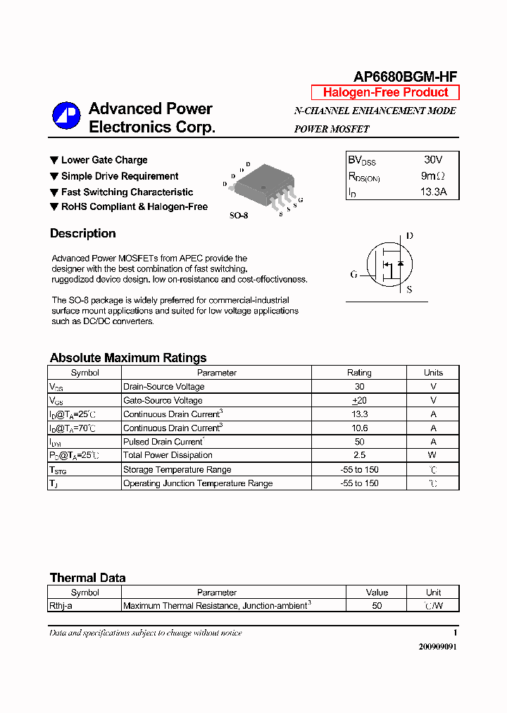 AP6680BGM-HF_7015183.PDF Datasheet