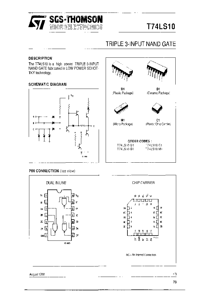 T74LS10D1_7016530.PDF Datasheet