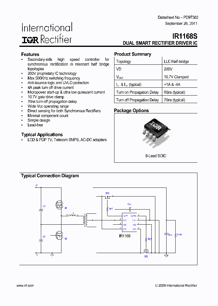 IR1168SPBF_7033416.PDF Datasheet