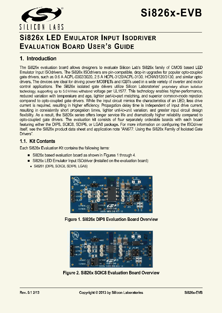 SI826X-EVB_7040394.PDF Datasheet