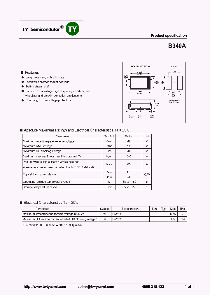 B340A_7053437.PDF Datasheet