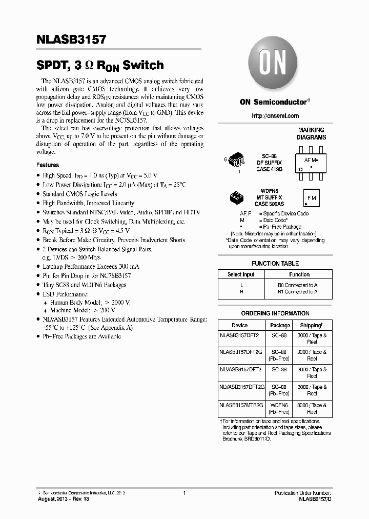 NLVASB3157DFT2G_7057355.PDF Datasheet