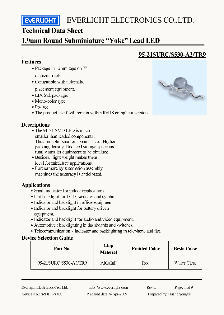 95-21SURCS530-A3TR10_7069418.PDF Datasheet