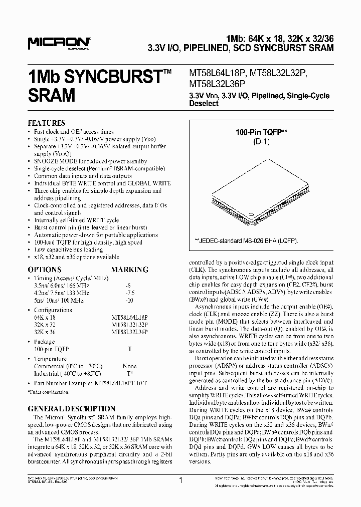 MT58L32L32PT-10T_7057434.PDF Datasheet