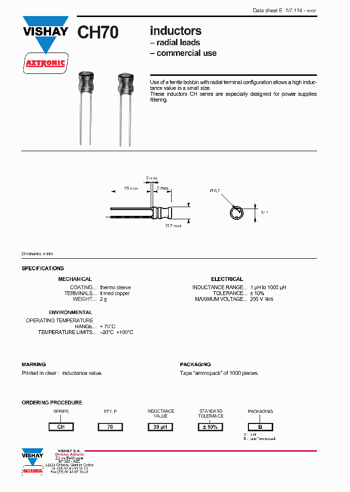 CH7012UH10B_7069577.PDF Datasheet