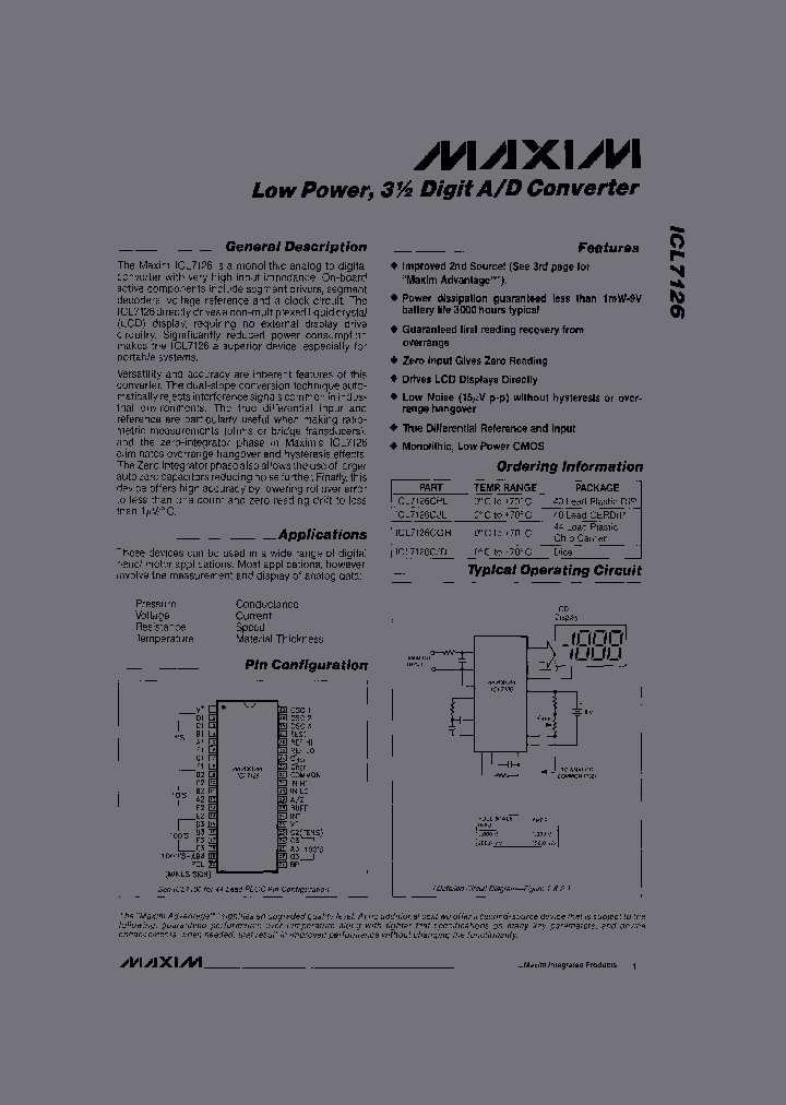 ICL7126CPL-3_7074522.PDF Datasheet