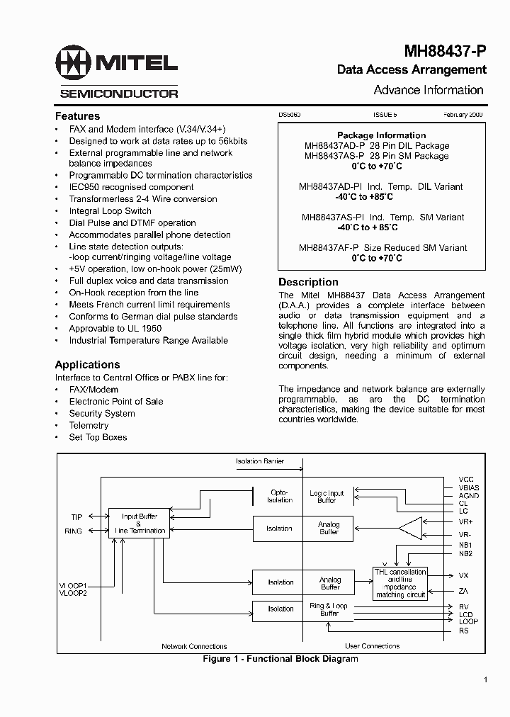 MH88437AD-PI_7077647.PDF Datasheet