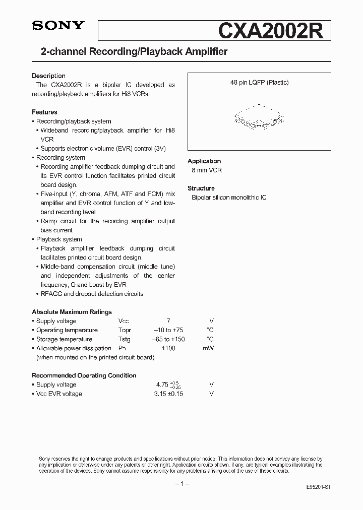 CXA2002R_7075485.PDF Datasheet