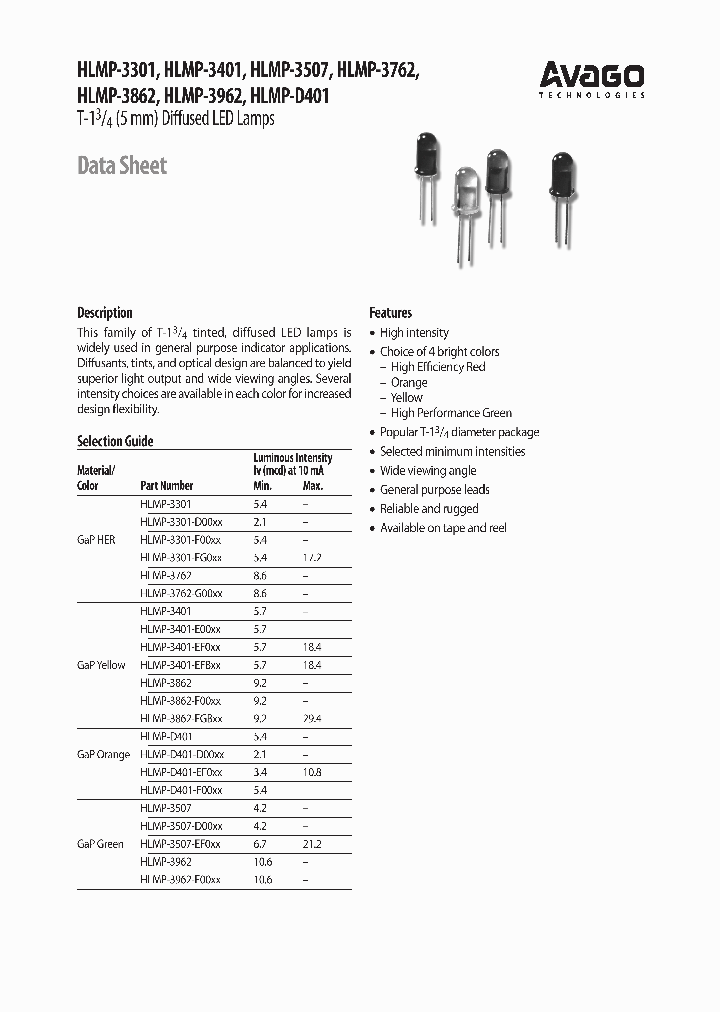 HLMP-3401-EFB01_7083211.PDF Datasheet