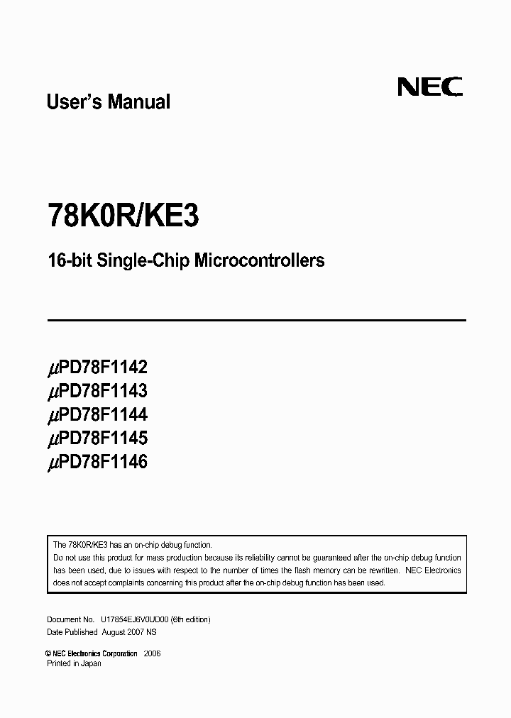 UPD78F1143F1-AN1-A_7082035.PDF Datasheet