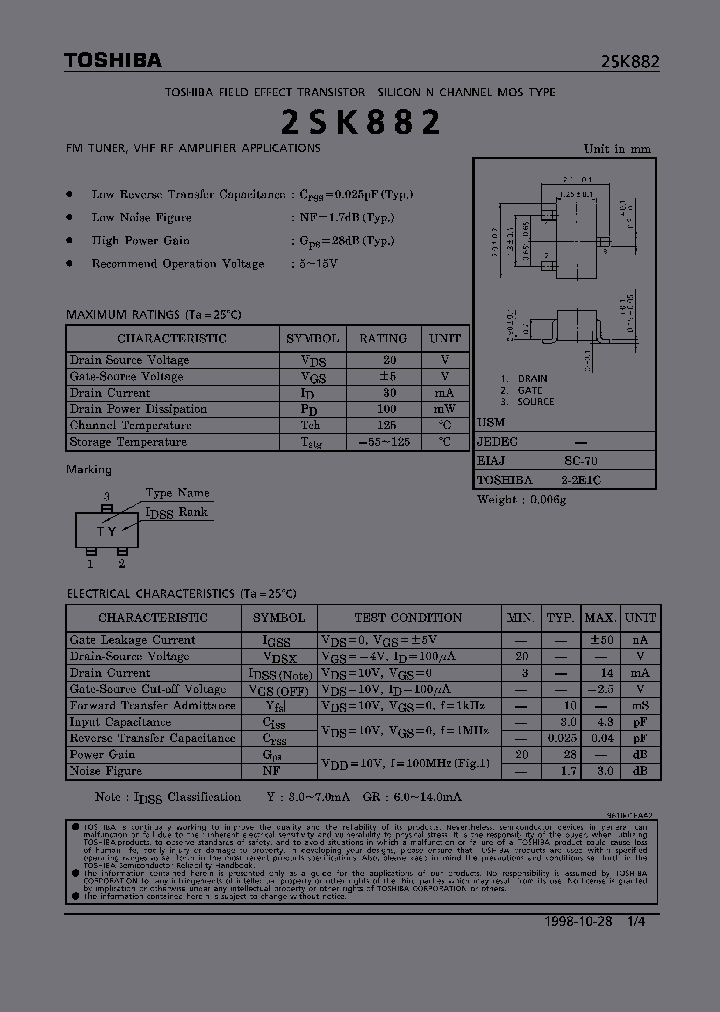 2SK882GR_7091525.PDF Datasheet