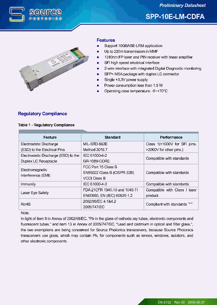 SPP-10E-LM-CDFA_7088158.PDF Datasheet