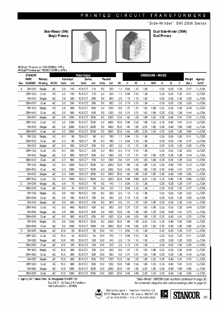 DSW-210_7103173.PDF Datasheet