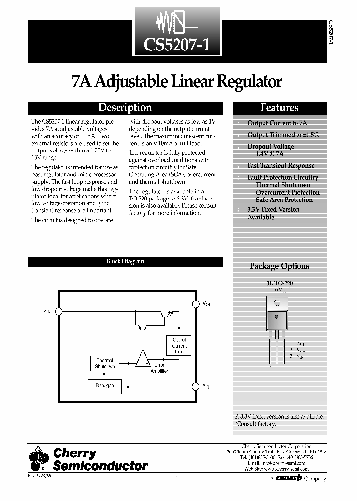 CS5207-1GT3_7116701.PDF Datasheet