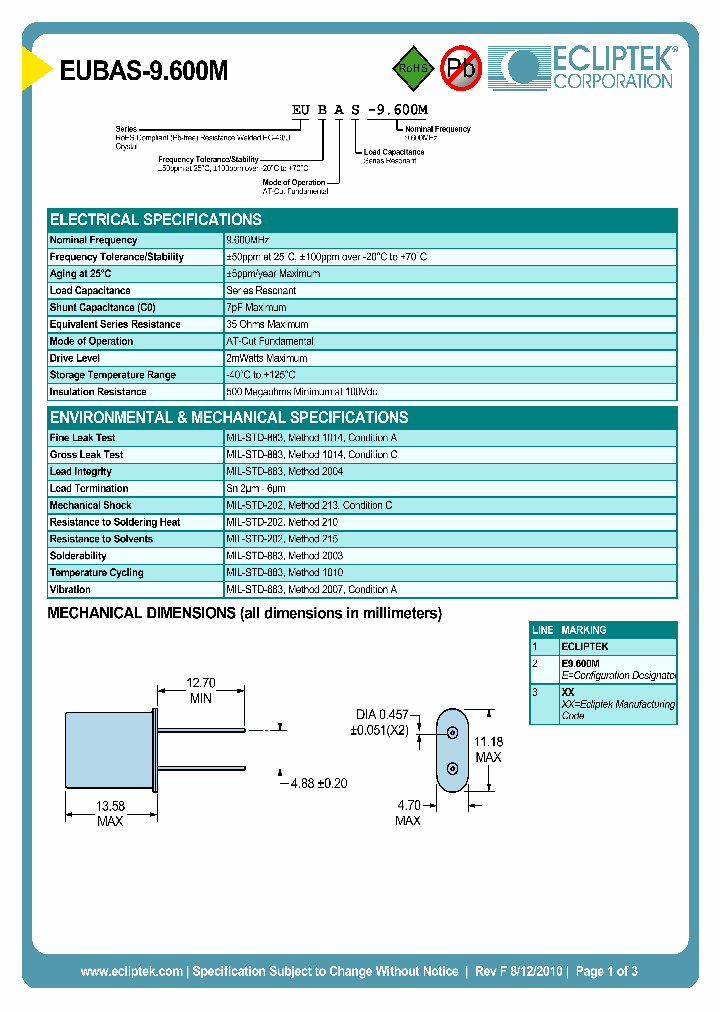 EUBAS-9600M_7123107.PDF Datasheet