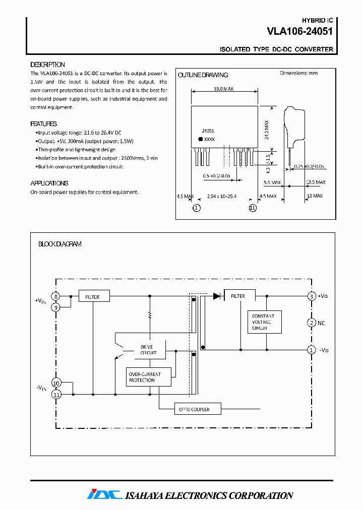 VLA106-24051_7136613.PDF Datasheet