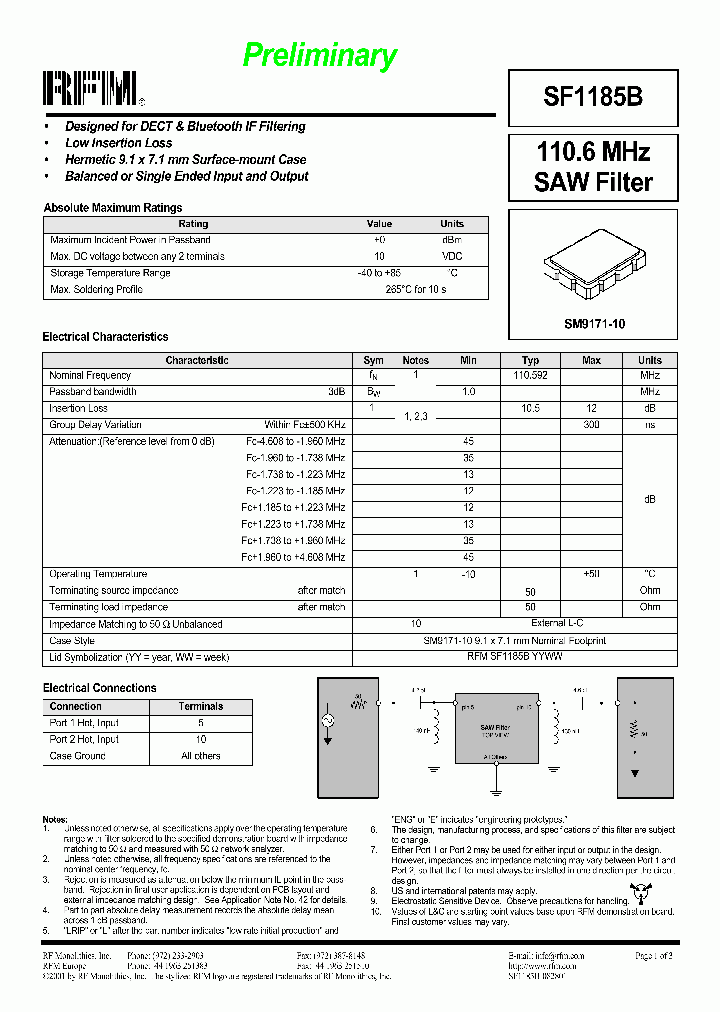 SF1185B_7127517.PDF Datasheet