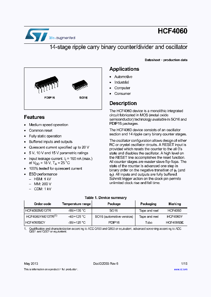 HCF4060M013TR_7141431.PDF Datasheet