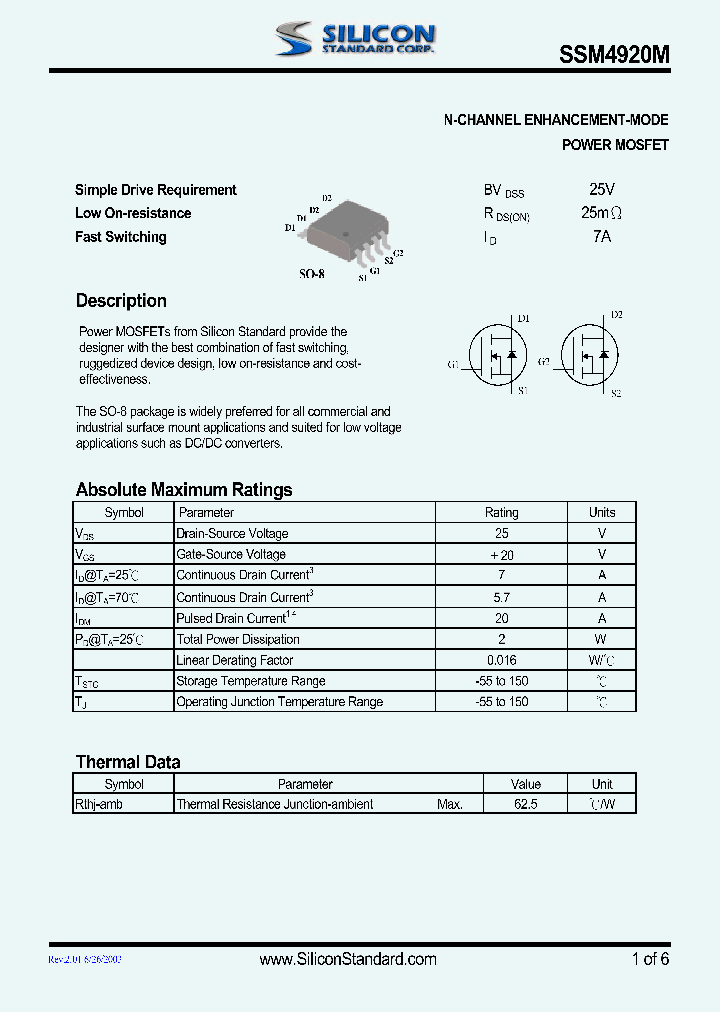 SSM4920M_7146036.PDF Datasheet
