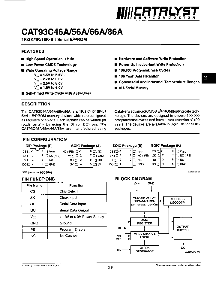 CAT93C46AJI-TE13_7149110.PDF Datasheet