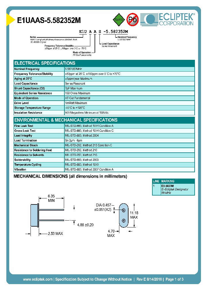 E1UAAS-5582352M_7150024.PDF Datasheet