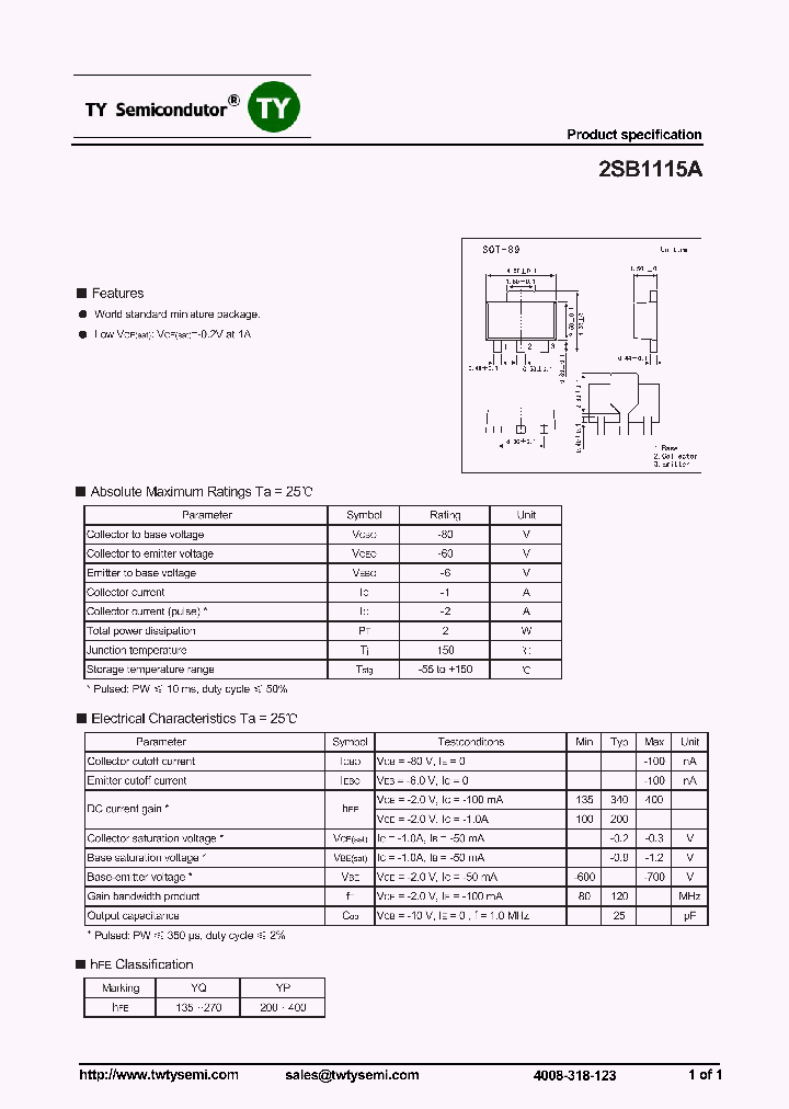 2SB1115A_7153418.PDF Datasheet
