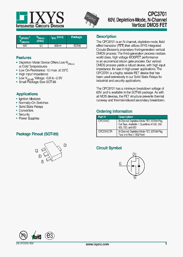 CPC3701C_7156462.PDF Datasheet