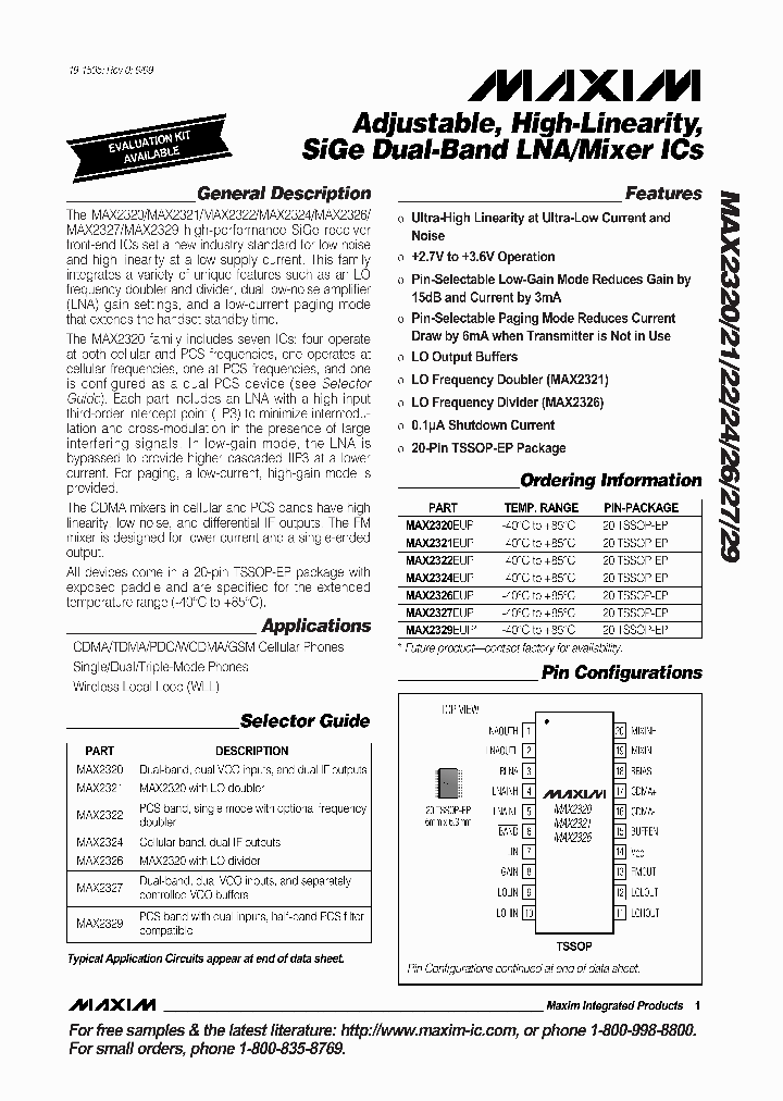 MAX2329EUP_7158413.PDF Datasheet