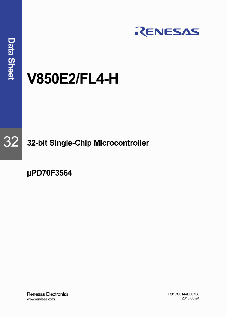 PD70F3564_7165994.PDF Datasheet