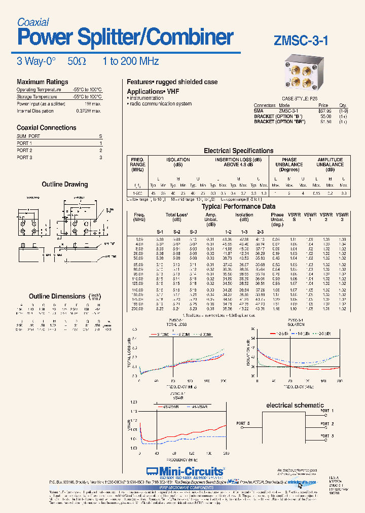 ZMSC-3-1_7184106.PDF Datasheet