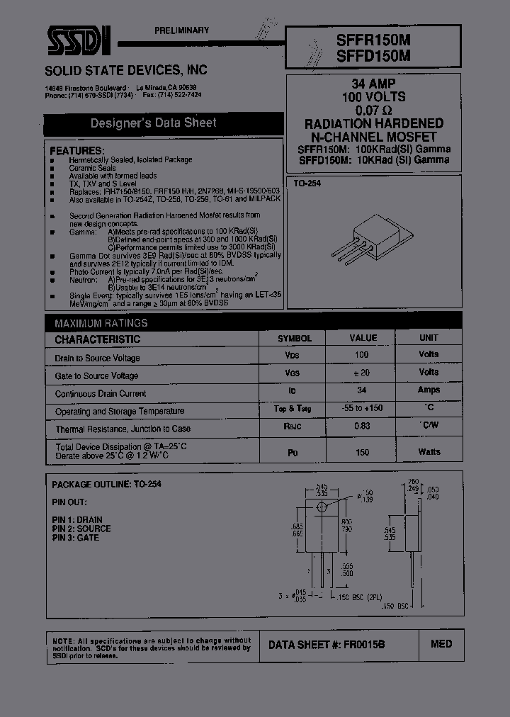 SFFD150M_7187252.PDF Datasheet