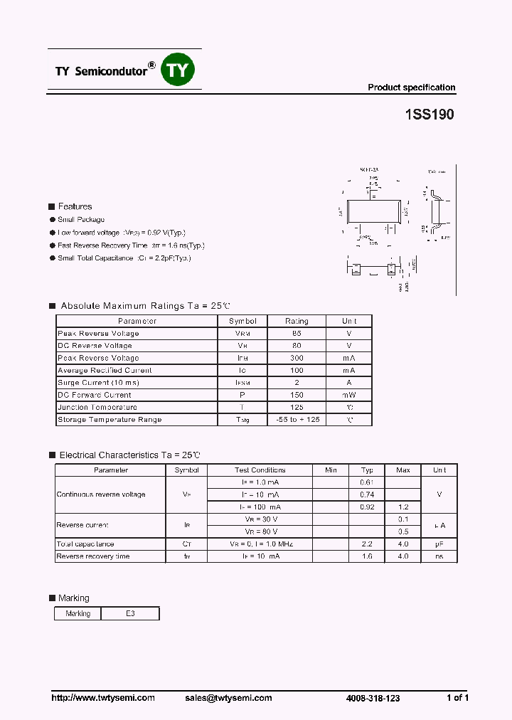 1SS190_7194675.PDF Datasheet