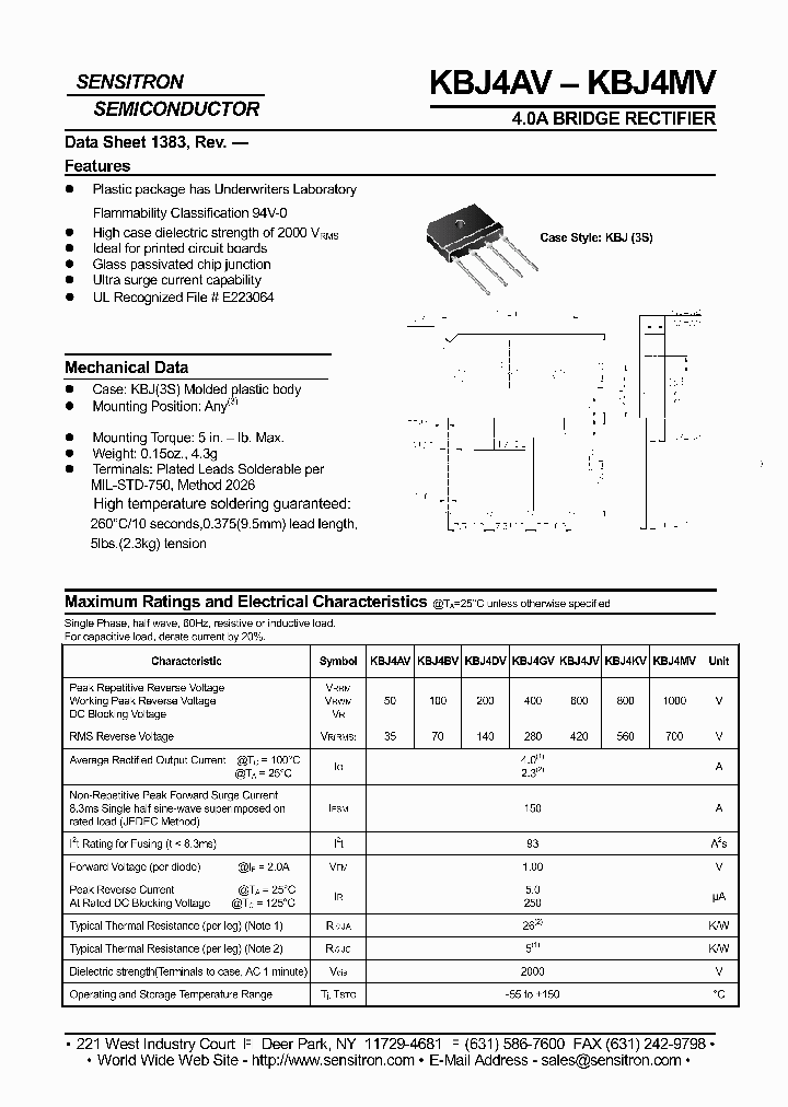 KBJ4BV_7195634.PDF Datasheet