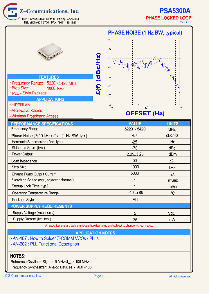 PSA5300A10_7198243.PDF Datasheet