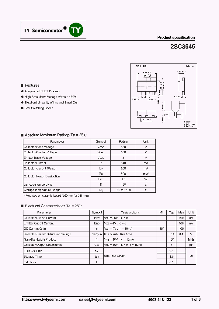 2SC3645_7198964.PDF Datasheet