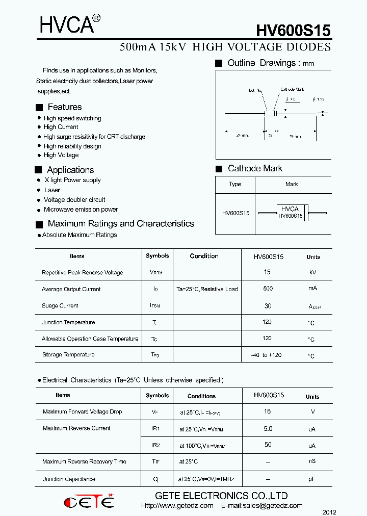 HV600S15_7199925.PDF Datasheet