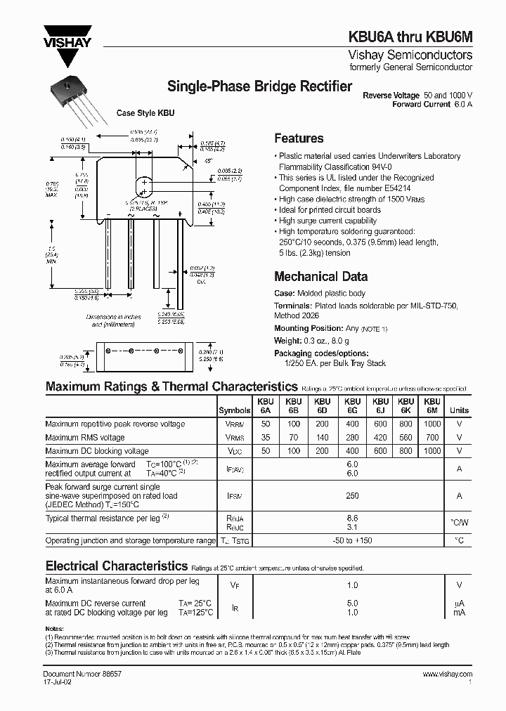 KBU6G1-E4_7202652.PDF Datasheet