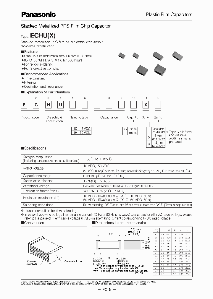 ECHU1C151X5_7204678.PDF Datasheet