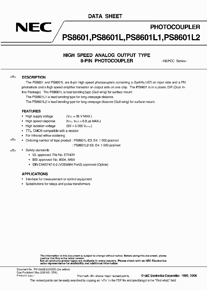 PS8601L-V-E3-A_7206208.PDF Datasheet