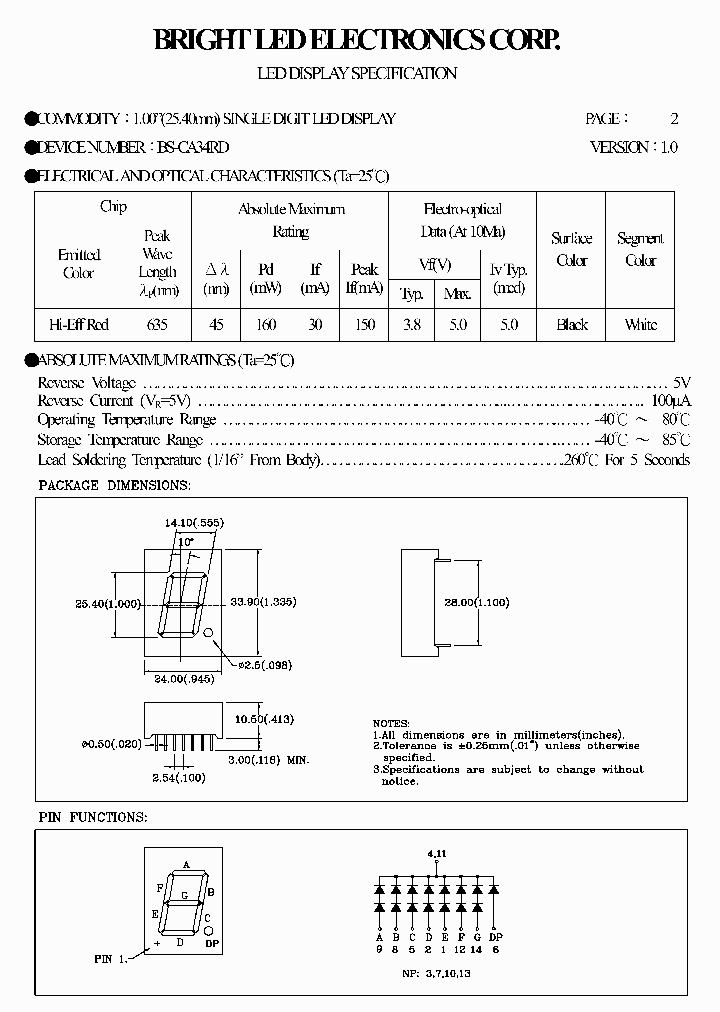 BS-CA34RD_7210090.PDF Datasheet