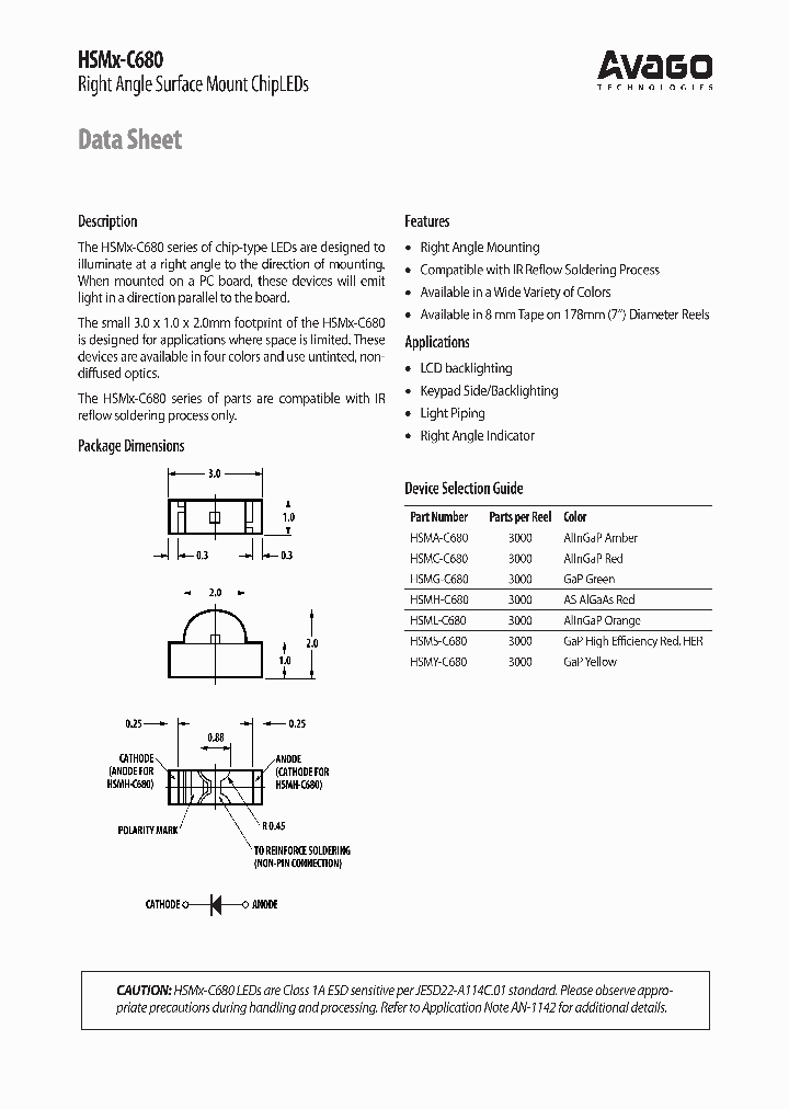 HSMY-C680_7212398.PDF Datasheet
