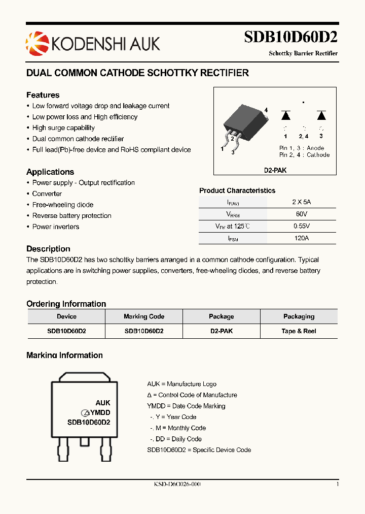 SDB10D60D2_7212302.PDF Datasheet