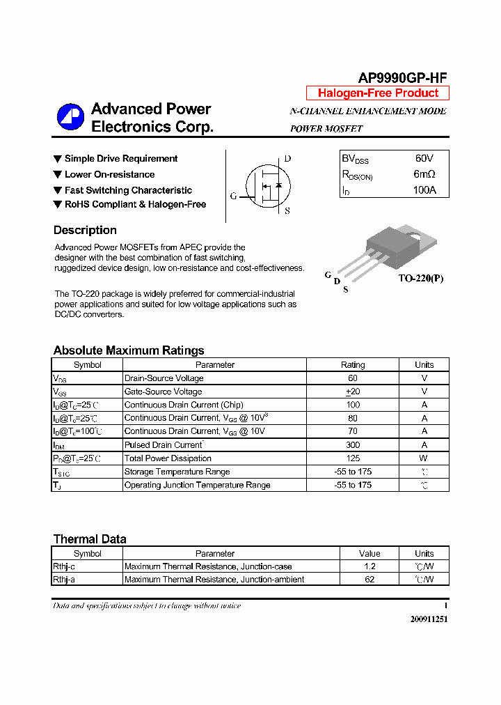 AP9990GP-HF_7217630.PDF Datasheet