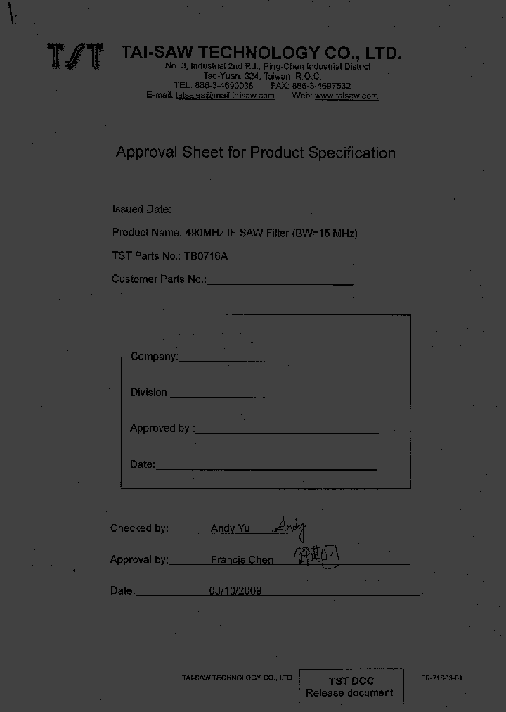 TB0716A_7220426.PDF Datasheet