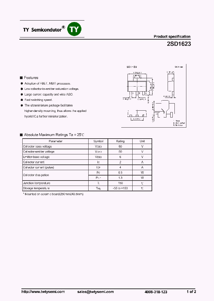 2SD1623_7221398.PDF Datasheet